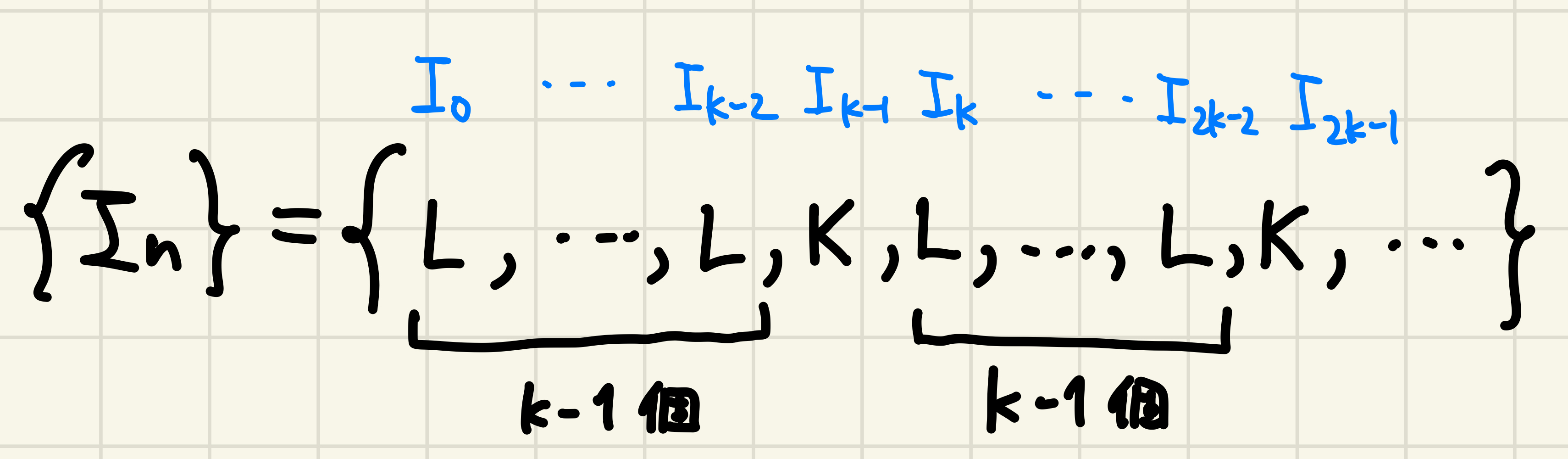 区間列I_nの取り方